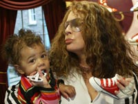 Eddy and baby