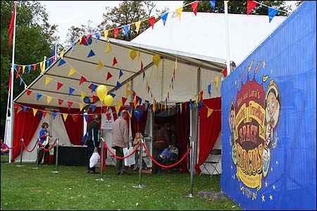 Max And Lara's travelling space circus in Norwich