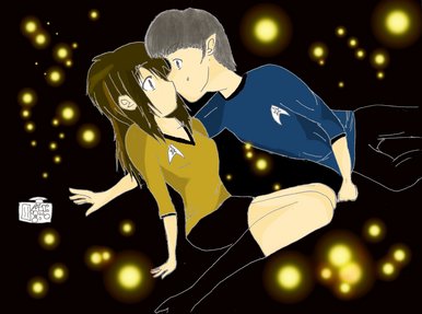 Accidental Kiss Star Trek