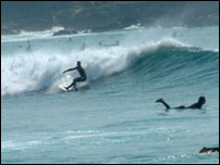 Fistral beach