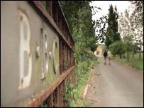 The gates to the Droitwich Transmitter