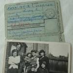 Warren family Back row - Curly, George (holding Betty) and Edie Front row - Phoebe, Stan and Jean