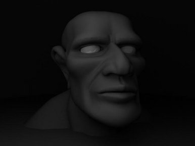 Big face.