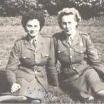 I am on the right My pal Olive Patterson on the left "Bobby" if you are still out there, It would be wonderful to meet up again.