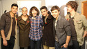 The Wanted backstage at the Teen Awards