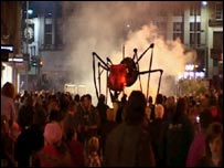 Spider at Derby Feste