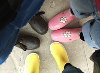 The welly brigade