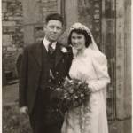 Granny & Grandad on their wedding day on the 10th January, 1948