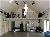 The balcony inside the Stalls