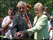 The Lord Mayor and Lady Mayoress