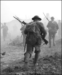 Soldier at the Somme, World War One