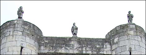 Stone sculptures