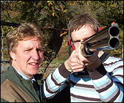 Take aim - fire!