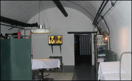 Inside the operating theatre