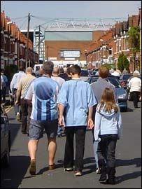 Last game at Highfield Road