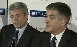 Kevin Keegan and David Bernstein