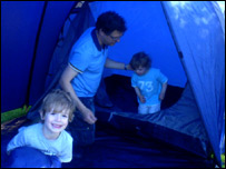 Chris and kids