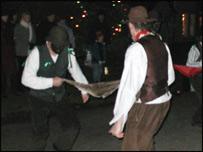 Molly dancers in Middleton