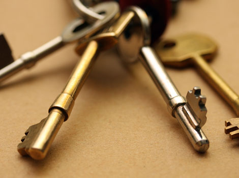 A bunch of keys