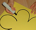 draw flower.
