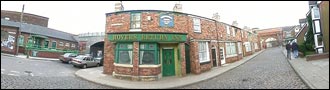 The Rovers Return on Coronation Street 