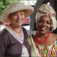 Wives 2 & 3, Linda Durman and Florence Benson