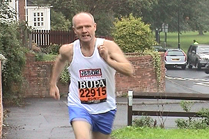 Paul's a taxi driver at Newcastle Central Station and this year he's doing his sixth Great North Run.
