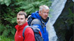Derek and Dave strike a pose at Pieran Falls.