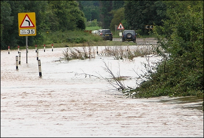 Bransford on the A4103 by Jeff