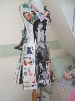 Magazine dress