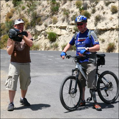 David Bramall charity ride