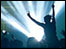 Strobe lights at gig