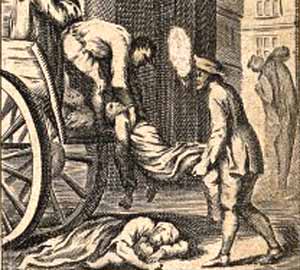 Plague victims