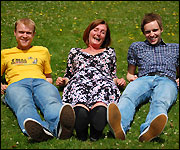 Kev and Paul are often joined by Natalie Cornah