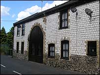The Dad's Army platoon marched past this building