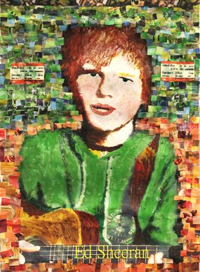 Ed Sheeran - Mixed media entry