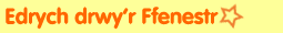 Edrych drwy'r Ffenestr