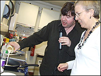 Nick Pandolfi and Philippa Taylor