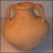 One of the Roman pots