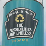 A recycled can