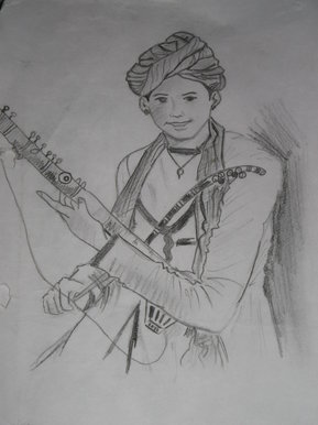 Traditional musician