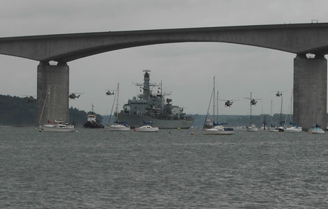 HMS Grafton by Robin Griggs
