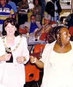 Celbrations at the Reading - Speightstown twinning