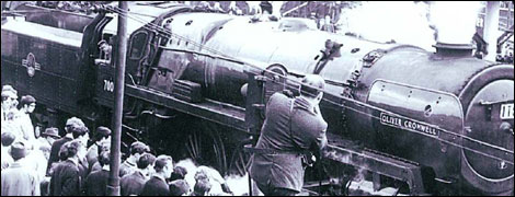 Steam train (c) David Hall/ NRM collection