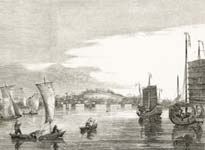 Singapore Harbour (Mary Evans Picture Library)
