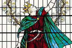 Stained glass window