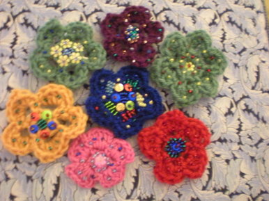 Colourful Crochet Flowers