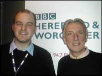 Andrew Easton with Eric Richard