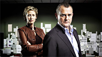 Janet McTeer and Hugh Bonneville star as Detective Sergeant Amy Foster and Detective Superintendent Barclay in a new two-part thriller