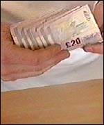 Counting money